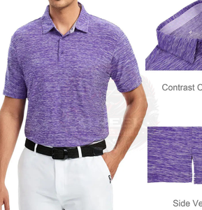 Polo en coton premium pour homme avec col classique, manches courtes, coupe confortable et tissu respirant pour un usage quotidien décontracté - Product Image 5