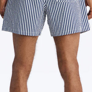 <b>Men</b> Stripped <b>Shorts</b> <b>With</b> <b>Elastic</b> <b>Waist</b> For Bulk Buyer <b>With</b> Side Pockets For Comfort High Quality Material <b>With</b> Drawstring & Logo - Product Image 5