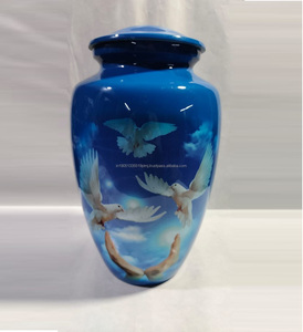 Urnas de Cremación de Aluminio Estilo Americano, Personalizadas, de Alta Calidad, Duraderas, para Cenizas de Mascotas y Humanos, Artículos Funerarios - Product Image 2