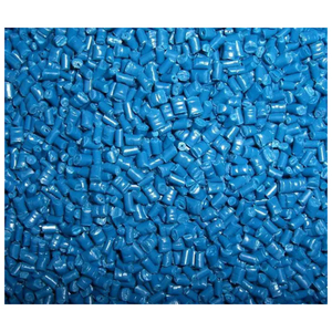 Gránulos de PP Reciclado de Alta Calidad, Grado Inyección Azul, para la Industria de Moldeo de Plástico - Product Image 1