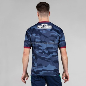 Conjunto de Camiseta de Fútbol GAA Premium 100% Poliéster, Alto Rendimiento, Secado Rápido, Cuello Redondo, Manga Corta, Unisex, Diseño Sólido en la Parte Delantera - Product Image 2