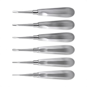 Juego de Elevadores Dentales Rectos y Articulados de Acero Inoxidable Premium, Herramientas para Extracción de Dientes, Instrumentos de Cirugía Oral - Product Image 3