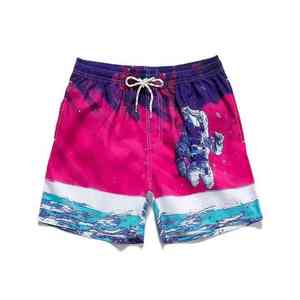 Shorts de course d'été pour hommes, de qualité supérieure, respirants, légers, imprimés par sublimation, style streetwear - Product Image 1