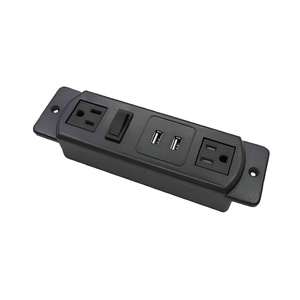2 Oulets Dual-USB-Aufladung Premium-Qualität Dual-USB-Steckdosen leisten Steckdose High Genre Produkt für Desk Office - Product Image 1