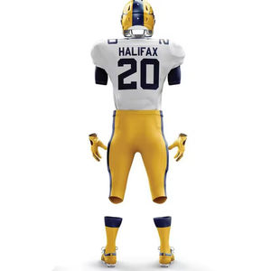 Uniforme de football américain de haute qualité à bas prix, 100% polyester, sublimé, vêtements de sport, séchage rapide, uniforme de football américain - Product Image 3