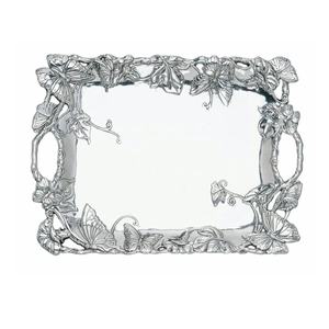 Luxury Handmade Metal <b>Serving</b> <b>Tray</b> with Premium <b>Gold</b> Finish for Elegant Home Decoration and Dining Table Styling Festive Wedding - Product Image 5