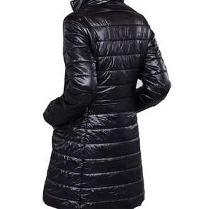 Veste longue noire pliable Jack and Jill pour femme, manteau matelassé léger, chaud, pour les voyages, les activités de plein air, vêtements d'extérieur tendance - Product Image 2