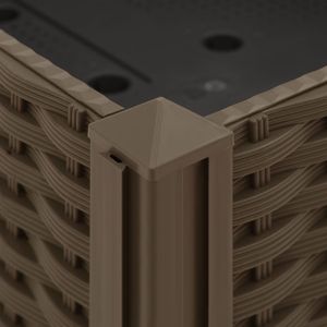 Macetas y jardineras elevadas de polipropileno marrón de durabilidad media - Product Image 6