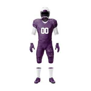 Uniforme de Fútbol Americano Personalizado para Hombre, Conjunto de Jersey y Pantalones Sublimados, Transpirable, Ajustado, Manga Corta, Ropa Deportiva para Todas las Temporadas - Product Image 5