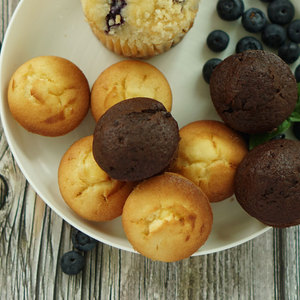 Moule à muffins professionnel 20 cavités, grande capacité, revêtement antiadhésif double face, en acier au carbone, compatible four, sans BPA - Product Image 5