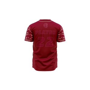 เสื้อเบสบอลทีมชายแบบกำหนดเองได้ พร้อมชื่อและหมายเลข แบรนด์ดัง ผ้าฝ้าย 100% แขนสั้น แห้งเร็ว - Product Image 2