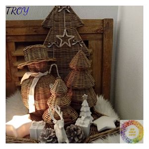 Handmade Rattan Christmas <b>Tree</b> Exporter Natural Holiday Ornaments for Distributors Retailers and Global Buyers - Product Image 5