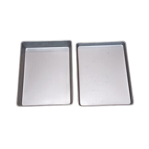 Premium Quality Washable and <b>Oven</b> Safe and Durable Aluminised Steel Multipurpose Trays 600x400x25mm ht for Commercial <b>Baking</b> - Product Image 1