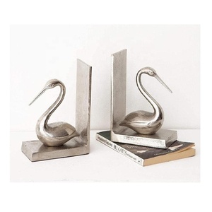 Vente chaude lapin dos serre-livres étude maison bureau organisateur étagère cadeau livre amant livre fin maison salon et bureau décoration - Product Image 4