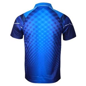 Camiseta polo con estampado de sublimación para hombre de primera calidad 93% poliéster 7% Spandex Stretch Golf Casual Top - Product Image 3