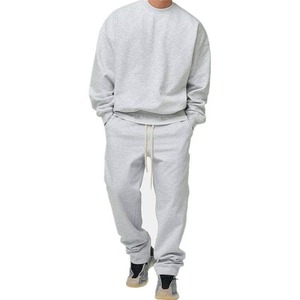 ชุดเซ็ตเสื้อฮู้ดดี้และกางเกงวอร์มผ้าฝ้ายเนื้อนุ่มคุณภาพสูงสำหรับผู้ชาย เหมาะสำหรับการวิ่งจ๊อกกิ้ง - Product Image 5