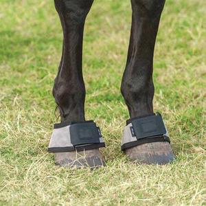 Botas de campana profesionales para caballo, de neopreno, para protección contra sobrecargas y deslizamientos, para tendones y pezuñas, personalizables - Product Image 6