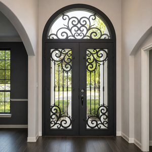 Puertas de Entrada de Hierro Forjado de Lujo: Elegantes Diseños de Puertas de Entrada Personalizadas para Entradas de Hogar Seguras, Elegantes y Atemporales, Construidas para Durar - Product Image 2
