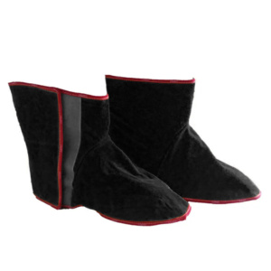 Couvre-chaussures de soudeur en cuir de vachette pleine fleur, résistants aux étincelles et à la chaleur, pour la sécurité industrielle et la protection du travail des soudeurs - Product Image 6