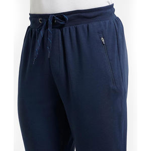 Pantalon de jogging épais pour homme, coupe ajustée, avec revers élastiques, tissu lourd, style streetwear - Product Image 4