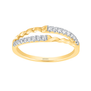 Anillo de compromiso clásico de oro amarillo con diamante cultivado en laboratorio, corte brillante redondo, para mujer, en oro macizo de 10K, 14K, 18K, plata 925, 935 - Product Image 4