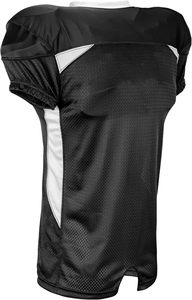 Maroon White American Football Jersey Men's Short Sleeve V-<b>Neck</b> Mesh Polyester Moisture Wicking Athletic Fit All Seasons - Product Image 6