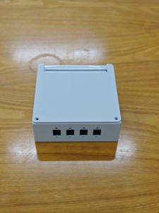 Boîtier électrique en acier sur mesure, montage mural, panneau de commande métallique avec couvercle à charnières pour usage industriel - Product Image 1