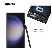 Untuk S23 Ultra LCD Touch Screen Digitizer Assembly Pengganti dengan Garansi 1 Tahun
