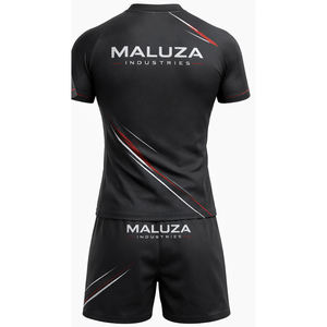 Camiseta de Rugby Sublimada con Diseño Nuevo 2026, Logotipo Personalizado, Jersey de Rugby Unisex de Alta Calidad, Elástico en 4 Direcciones, Conjunto de Rugby Corto - Product Image 4