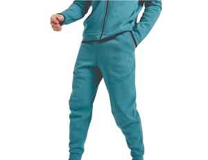 Nuevo Chándal Deportivo Informal de la Mejor Calidad, con Capucha, Estampado Sólido, Logotipo Personalizado, Algodón, para Hombre, Talla Grande, Jogger, Venta al por Mayor - Product Image 4