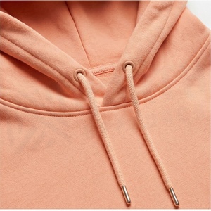 Sudadera con capucha de punto para mujer, cálida y elegante, de corte holgado, con cremallera frontal y logo, para otoño e invierno, estilo casual, ODM Apparel - Product Image 4