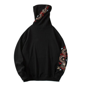 Ventes en gros OEM de sweats à capuche brodés pour hommes, vêtements décontractés respirants, sweats à capuche brodés de haute qualité à prix avantageux pour adultes - Product Image 2