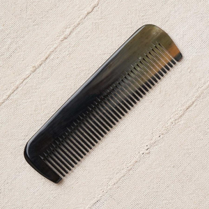 High Quality Natural Bamboo Neem Wood <b>Hair</b> <b>Combs</b> with Buffalo Horn Handle Fashionable <b>Hair</b> Care <b>Combs</b> for Salon Home Travel - Product Image 6