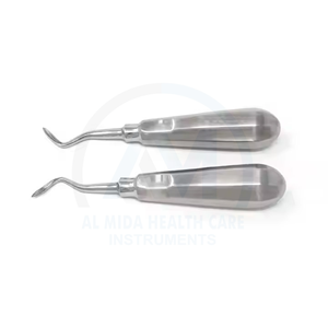 AL MIDA HEALTH CARE INSTRUMENTS Elevador de Raíces Cryer de Acero Inoxidable, Instrumento Dental Manual con Certificación CE para Extracción Dental - Product Image 2