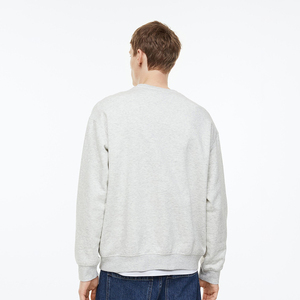 Casual Men's Fleece Crew Neck Knitted Sweater Winter Warm Long Sleeve Knitwear Pullover Sweatshirt for Men - Product Image 1