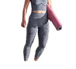 Leggings Deportivos de Algodón 100% de Alta Calidad, Diseño Personalizado, Tejido Transpirable, Cintura Media, Logotipo en Color Guepard - Product Image 1