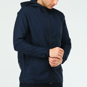 <b>Men's</b> Waterproof Hooded Windbreaker <b>Jacket</b> Custom Outdoor Wear <b>Lightweight</b> Polyester <b>Rain</b> Resistant Windbreaker <b>Jacket</b> For Sale - Product Image 4