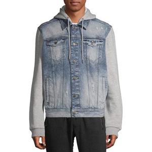 Outdoor Winter <b>Mens</b> Softshell Denim <b>Jacket</b> Windproof Customizable Color Casual - Product Image 5