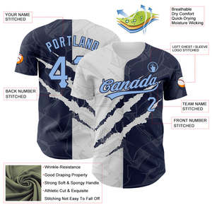 Maillot de baseball respirant et à séchage rapide, personnalisable avec nom d'équipe, logo de club, impression de numéro, col en V et poches – Offre spéciale - Product Image 3