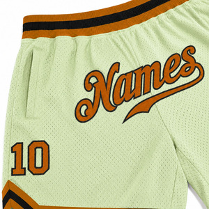 High Quality Printed Basketball <b>Shorts</b> Durable 100 Percent Polyester Breathable Anti Bacterial Customizable Team Sports Wear - Product Image 6