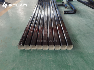 Automatic Downspout Gutter Elbow <strong>Roll</strong> <strong>Forming</strong> <strong>Machine</strong> <strong>for</strong> Building Featuring Gear Bearing Motor Core Components PLC Control - Product Image 5