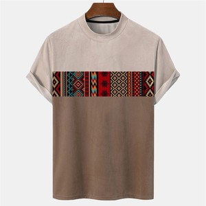 เสื้อยืดโพลีเอสเตอร์ผู้ชายสั่งทำพิเศษ สวมใส่สบาย ไม่ยับ ระบายอากาศได้ดี น้ำหนักเบา สำหรับผู้ใหญ่ - Product Image 1