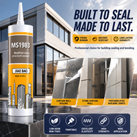 Colle universelle Jiaobao Super Adhesion MS pour le collage et l'étanchéité de matériaux mixtes, certifiée MSDS ROHS