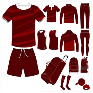 Ensembles d'uniformes de football de qualité supérieure, tenues de sport complètes, kits d'uniformes de football, sweats à capuche, sacs de sport, chaussettes, shorts imprimés - Product Image 5