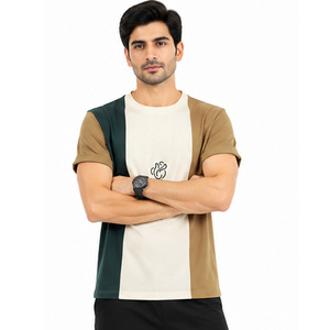 T-shirt en coton pour homme, décontracté, à manches courtes, col rond, impression personnalisée, OEM ODM, vente en gros - Product Image 2
