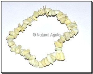Achetez des bracelets personnalisés en éclats de jaspe rouge de qualité supérieure - Product Image 4