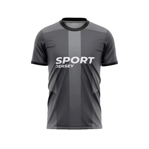 Camiseta de Fútbol Personalizable con Nombre del Equipo y Logotipo en la Parte Delantera, 100% Poliéster, Secado Rápido, Transpirable, Tecnología de Corte Automatizado - Product Image 1