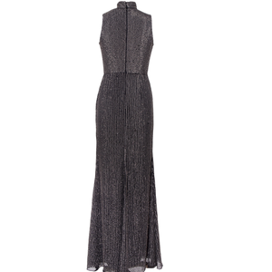 Vestido de Noche Elegante para Mujer, Estilo Vintage con Cuentas |   Corte ajustado sin mangas y cuello alto |   Vestido Largo Maxi para Baile de Graduación/Fiesta, Ropa Formal - Product Image 2