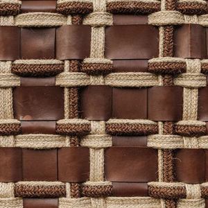 Tapis en jute tressé marron classique, offrant un charme naturel et rustique grâce à ses fibres épaisses, disponible à prix de gros. - Product Image 4