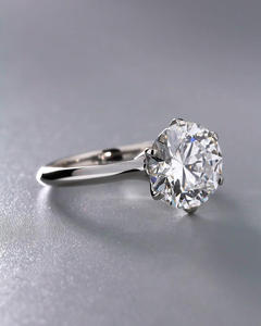 Igi/gia วงแหวนสำหรับงานแต่งงานทอง14K ประดับเพชรแบบวินเทจสำหรับใส่ได้ทั้งชายและหญิงสำหรับงานเลี้ยงครบรอบ - Product Image 3